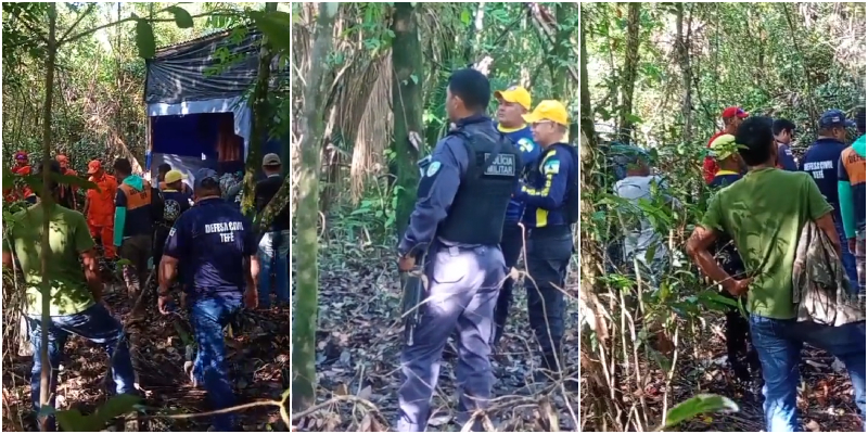 Ossada humana é encontrada em Tefé, restos mortais podem pertencer à família desaparecida